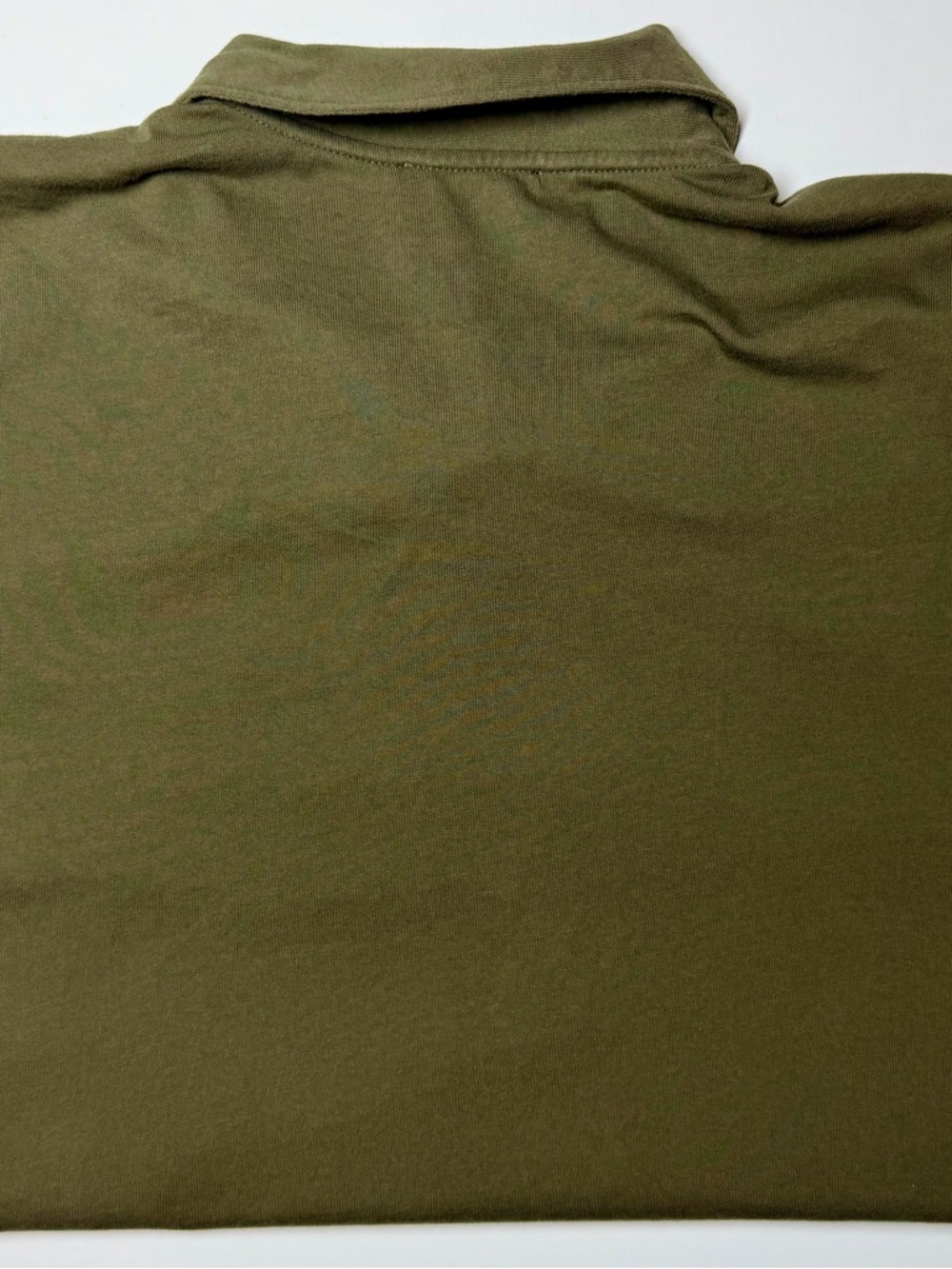 7 For All Mankind Men’s Olive Green Polo Shirt‎ XS 100% Cotton - Picture 3 of 5